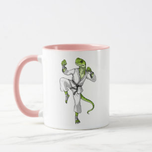 Karate Lizard Tasse