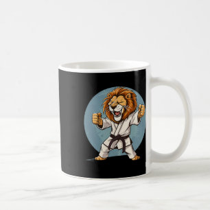 Karate Löwe Kickboxen Taekwondo Jiu-Jitsu Mma Mar Kaffeetasse