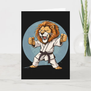 Karate Löwe Kickboxen Taekwondo Jiu-Jitsu Mma Mar Karte