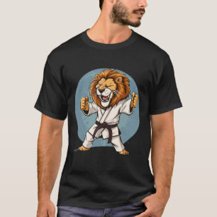 Karate Löwe Kickboxen Taekwondo Jiu-Jitsu Mma Mar T-Shirt