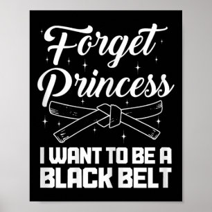 Karate Mädchen Martial Arts Mma Jiu Jitsu Kickboxe Poster