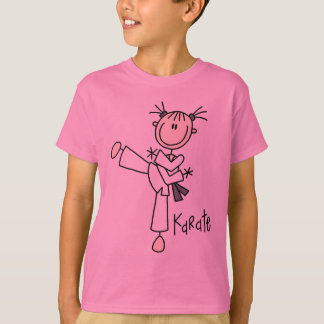 Karate-Mädchen-T-Shirts und Geschenke T-Shirt