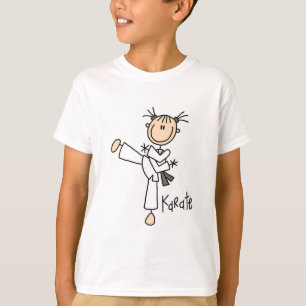 Karate-Mädchen-T-Shirts und Geschenke T-Shirt