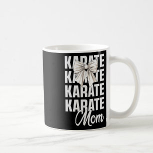 Karate Mama Coquette Bow Niedlicher Martial Arte e Kaffeetasse