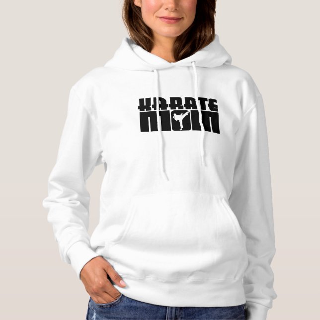 Karate-Mama Hoodie (Vorderseite)