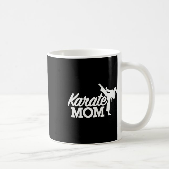 Karate Mama Kaffeetasse (Rechts)