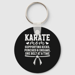 Karate Mama Karate Mama Best Karate Mutter Schlüsselanhänger