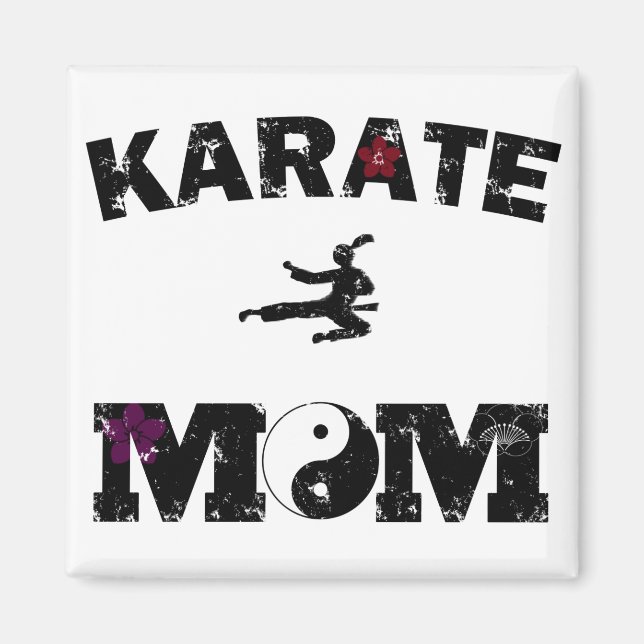 Karate MAMA Magnet (Vorne)