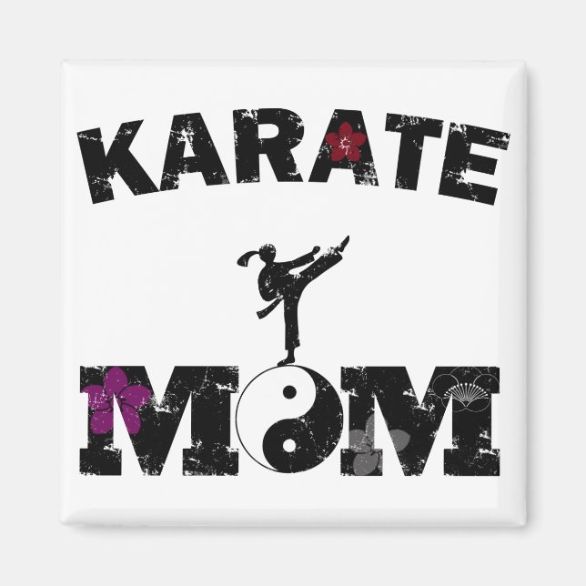 Karate MAMA Magnet (Vorne)