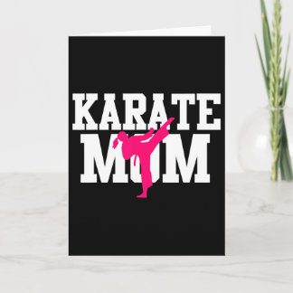 Karate-Mama Muttertag Kampfsport Kickboxen Ta Karte