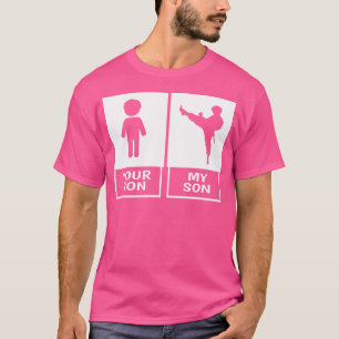 Karate Mama oder Vater deinen Sohn mein Sohn T-Shirt