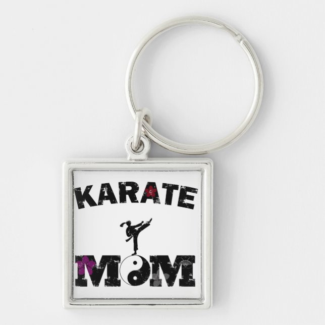 Karate MAMA Schlüsselanhänger (Vorne)