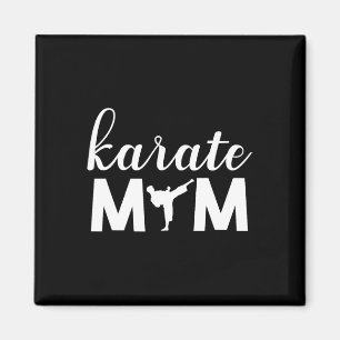Karate-Mama-Sohn-Grafik Cute Magnet
