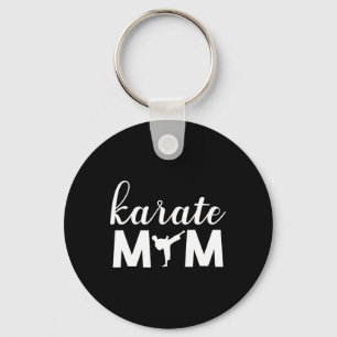 Karate Mama Son Graphic Niedlich Schlüsselanhänger