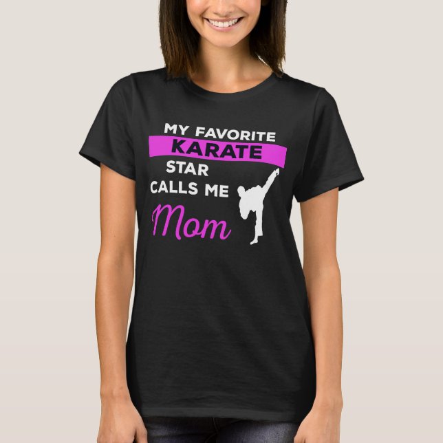 Karate-Mama T-Shirt (Vorderseite)