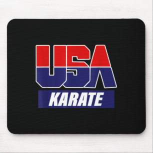 Karate Martial Arts 2021 USA Team Mousepad