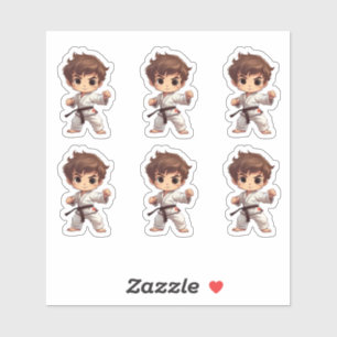 Karate Martial Arts Aufkleber