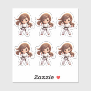 Karate Martial Arts Aufkleber