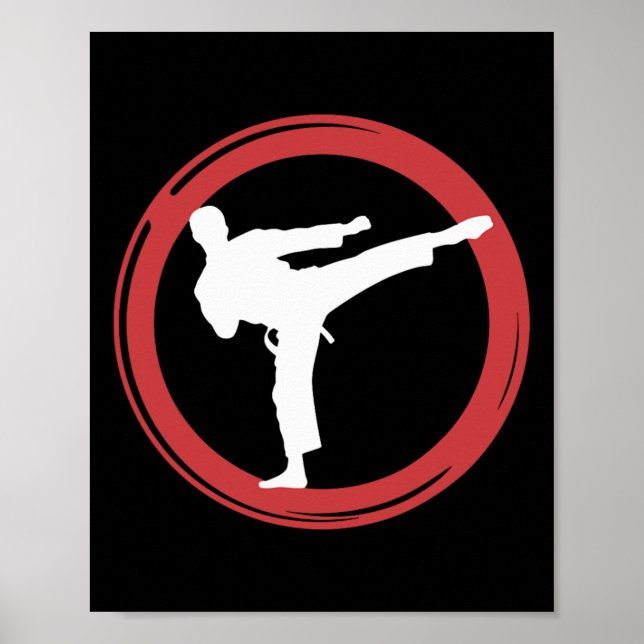 Karate Martial Arts Essence Poster (Vorne)