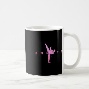 Karate Martial Arts Fighter Black Belt Girls Kaffeetasse