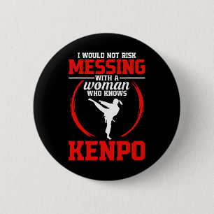 Karate Martial Arts nicht riskieren Kenpo School F Button