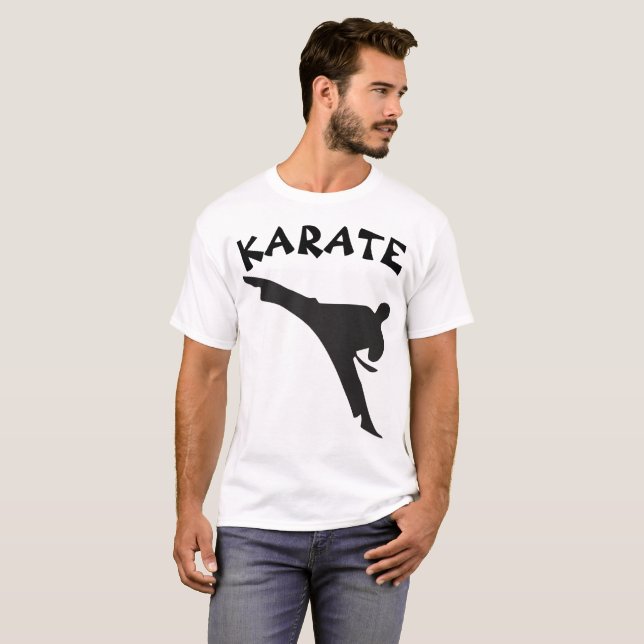 KARATE Martial Arts T - Shirt (Vorne ganz)