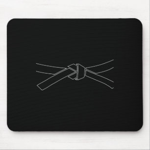 Karate Martial Arts Taekwondo Schwarzgurtel Kickbo Mousepad