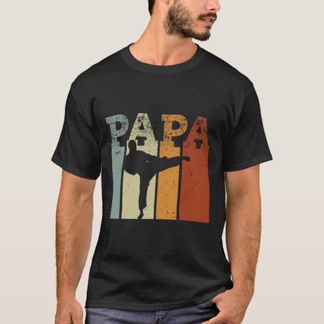Karate Martial Arts Vintag T-Shirt (Vorderseite)