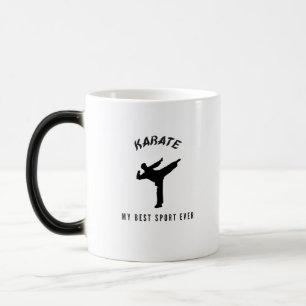 Karate meine beste Sportart aller Zeiten Verwandlungstasse