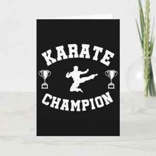 Karate-Meister Karte