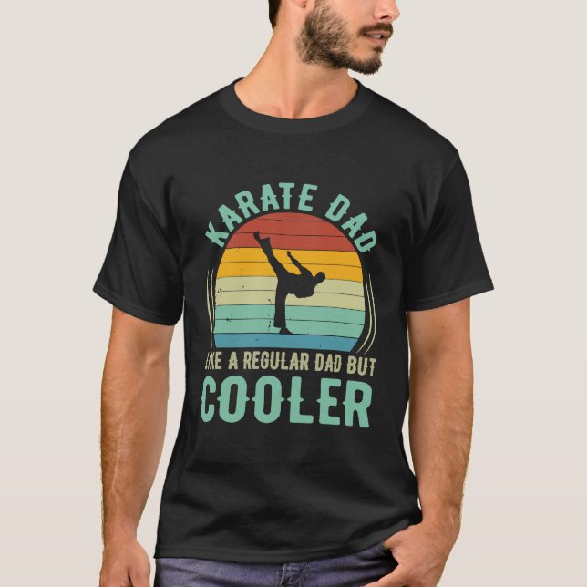 Karate - Mens Karate Vater Funny Martial Arts Kara T-Shirt (Vorderseite)