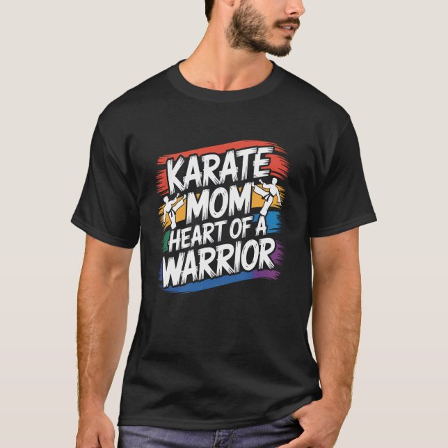 Karate Mom Muttertag 7 T-Shirt (Vorderseite)