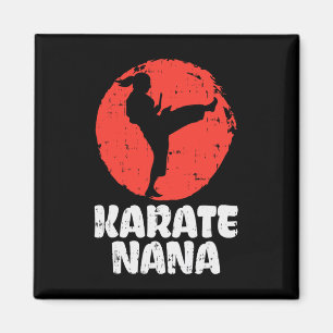 Karate Nana Ponytail Kick Japanisch Martial Arts G Magnet
