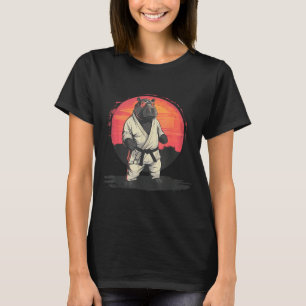 Karate Nilpferd Tier MMA Taekwondo Kampfsport T-Shirt
