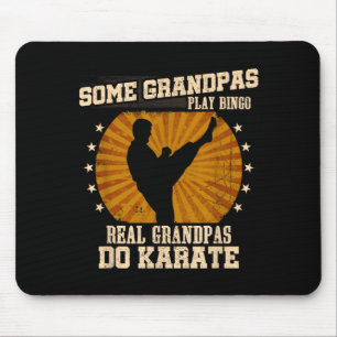 Karate-Opa-Shirt - Wahre Opas machen Karate Mousepad