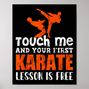 Karate Outfit Karate Karate für Kinder Karate Rank Poster