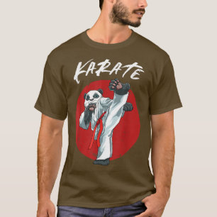 Karate Panda - Karate japanischer MIXED MARTIAL AR T-Shirt