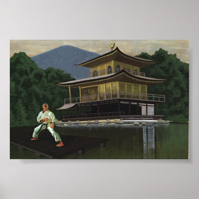 Karate Pavillion Poster (Vorne)
