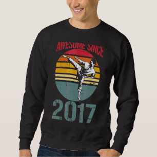 Karate Phantastisch seit 2017 5. Geburtstag 5 Jahr Sweatshirt