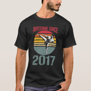 Karate Phantastisch seit 2017 5. Geburtstag 5 Jahr T-Shirt