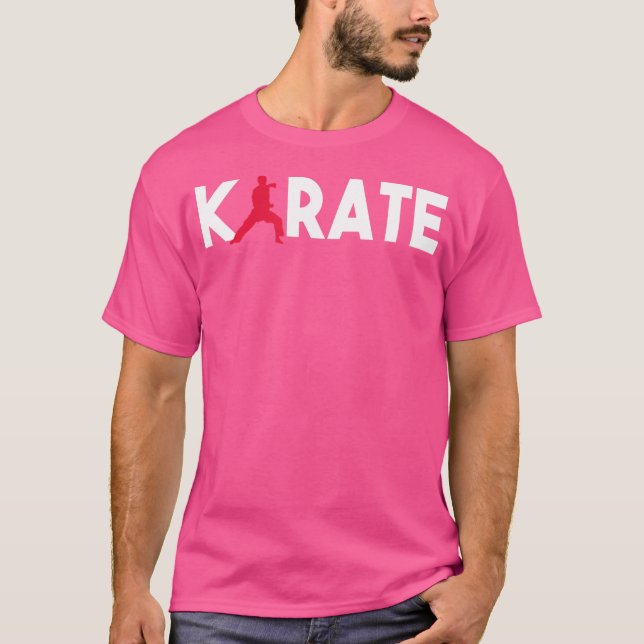 Karate Player Shirt Karate Liebe-R Gift (Vorderseite)