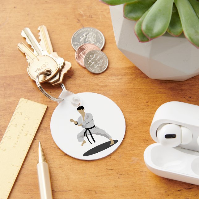 Karate Pose Schlüsselanhänger (Von Creator hochgeladen)