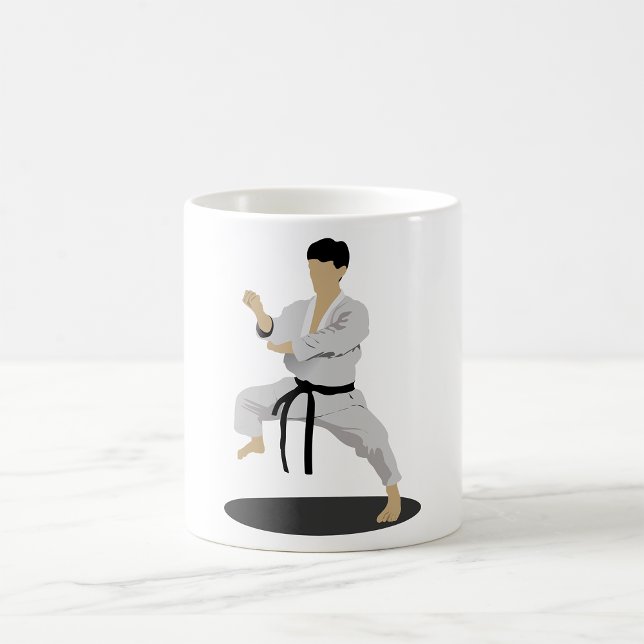 Karate Pose Tasse (Von Creator hochgeladen)