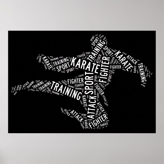 Karate Poster (Vorne)