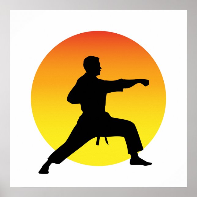 Karate Punch. Poster (Vorne)