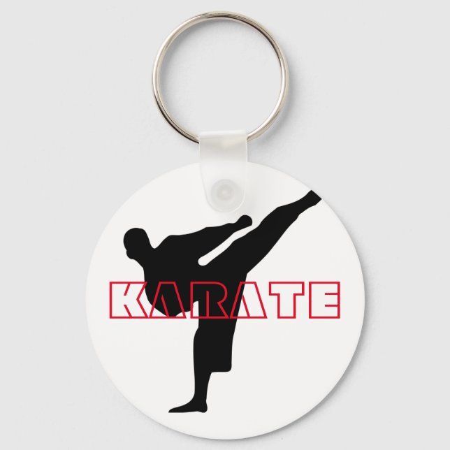 Karate Schlüsselanhänger (Vorderseite)