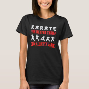 Karate-Schwarzgurt-Gi-Uniform Karate ist besser al T-Shirt