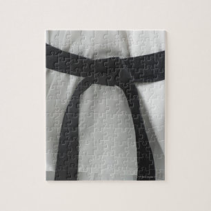 Karate-Schwarzriemen Puzzle