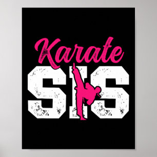 Karate Schwester Stolz Karate Schwester Poster