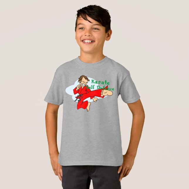Karate Self Defense T - Shirt (Vorne ganz)